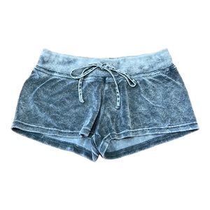Hard Tail Grey Acid Wash Terry Shorts